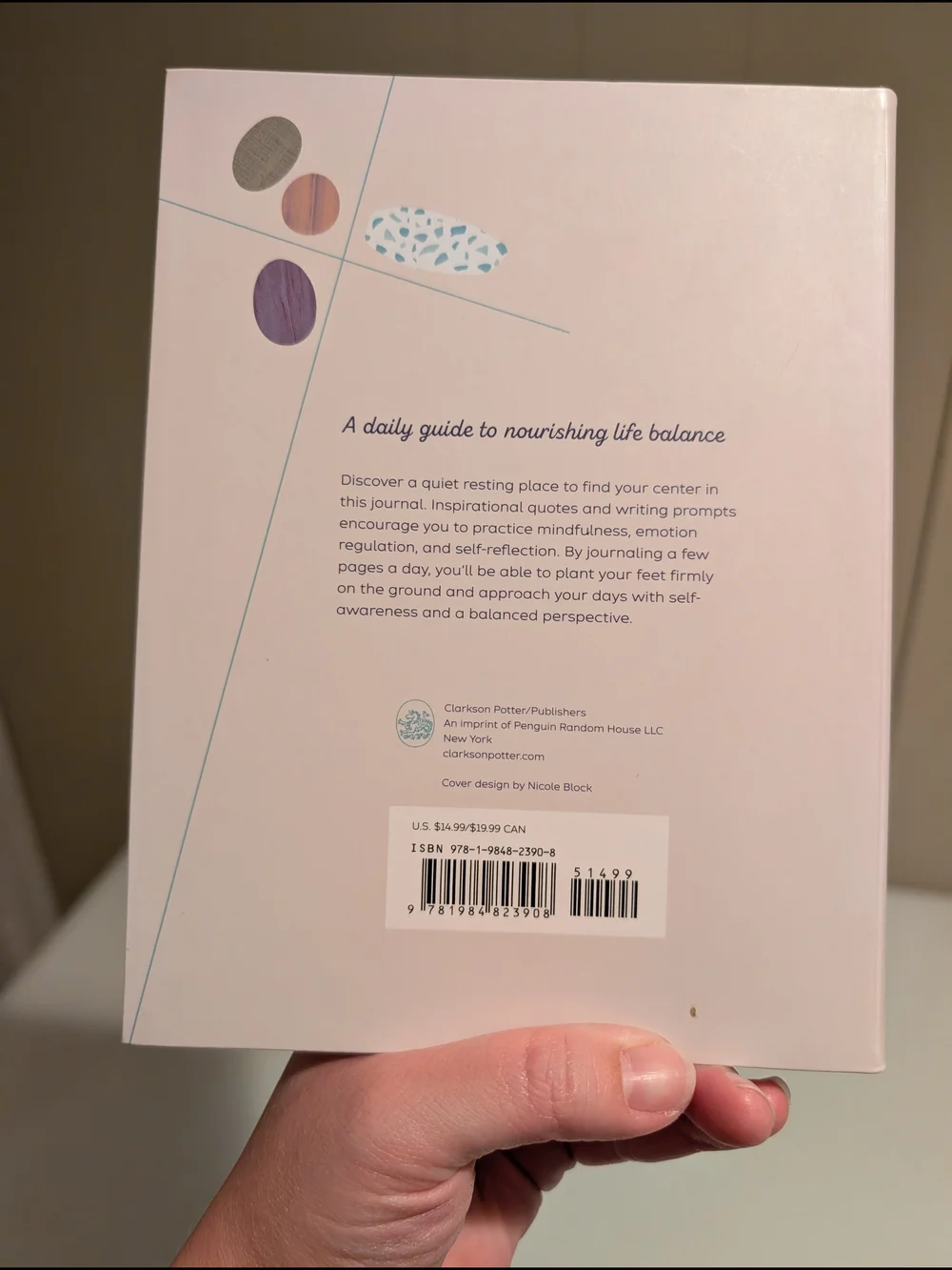 Life Balance Journal - Pastel Stone Design